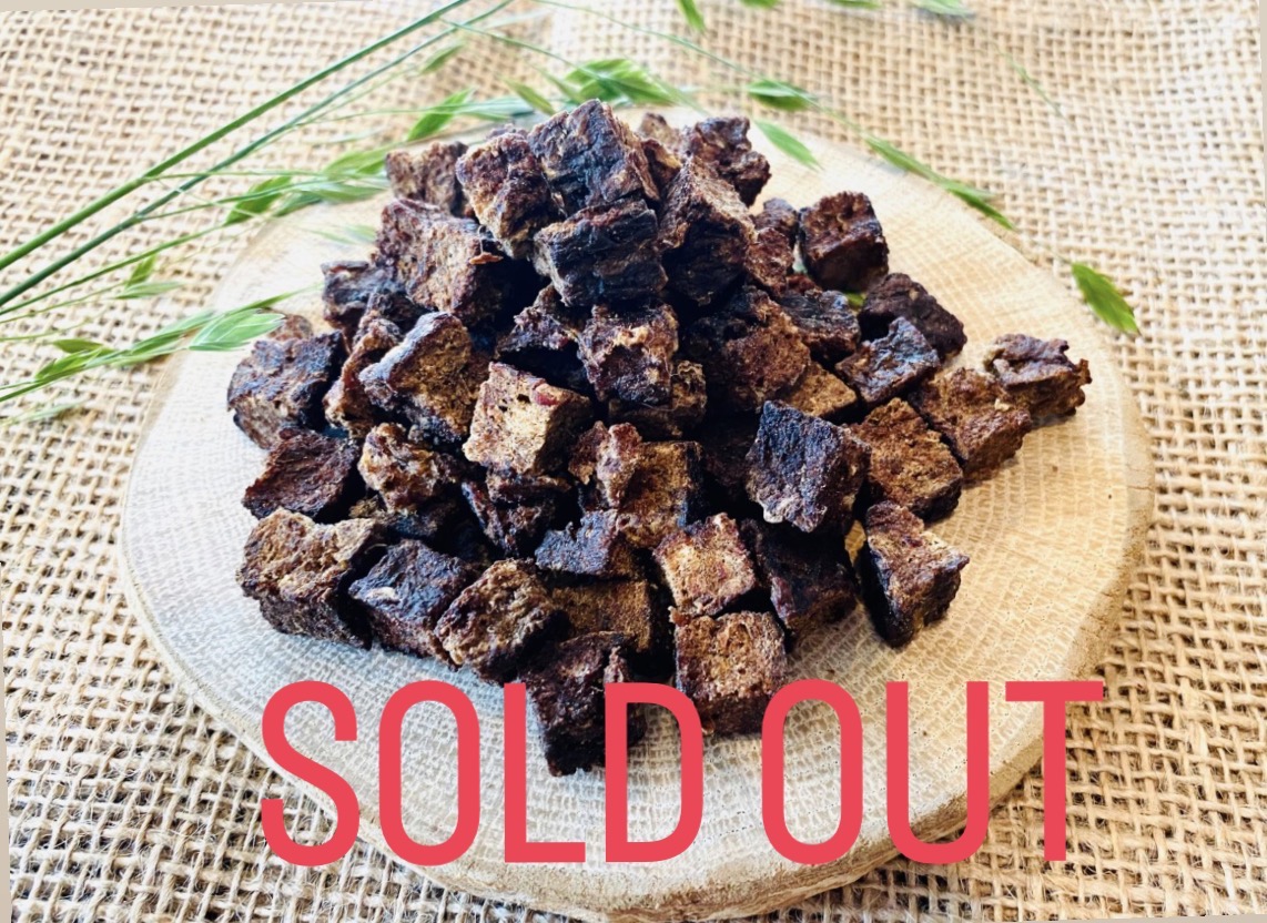 【馬】無添加おやつ　馬肉キューブ　